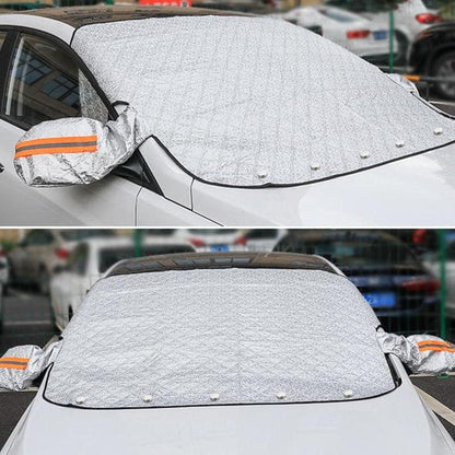Magnetische sneeuwhoes voor auto